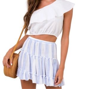 Princess Polly Salt Water Mini Skirt size 2